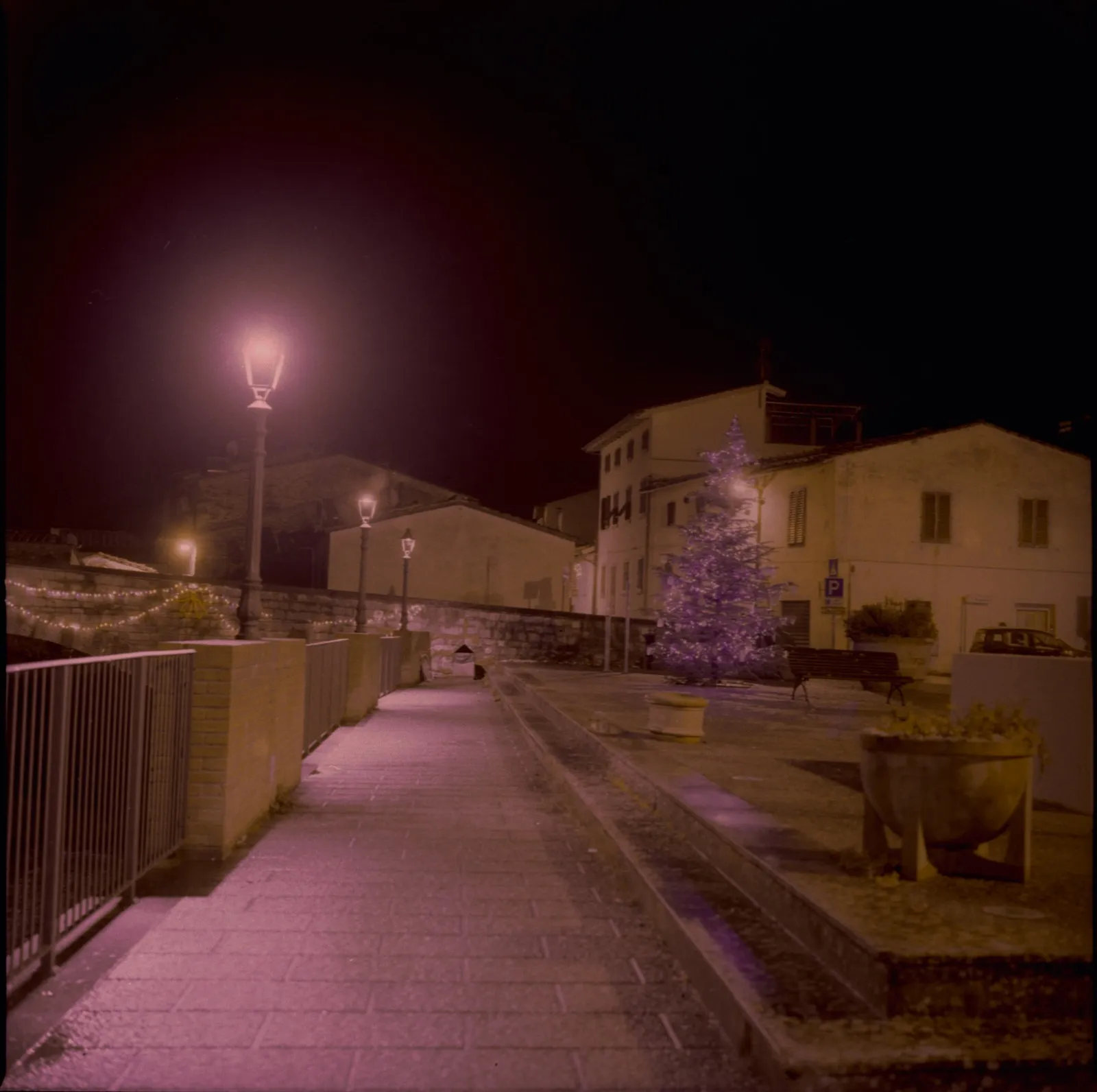 Cinestill 800t  Sambuca Val di Pesa e san Donato in Poggio